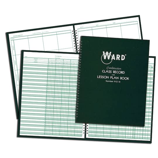 WARD® Combination Class Record and Lesson Plan Book